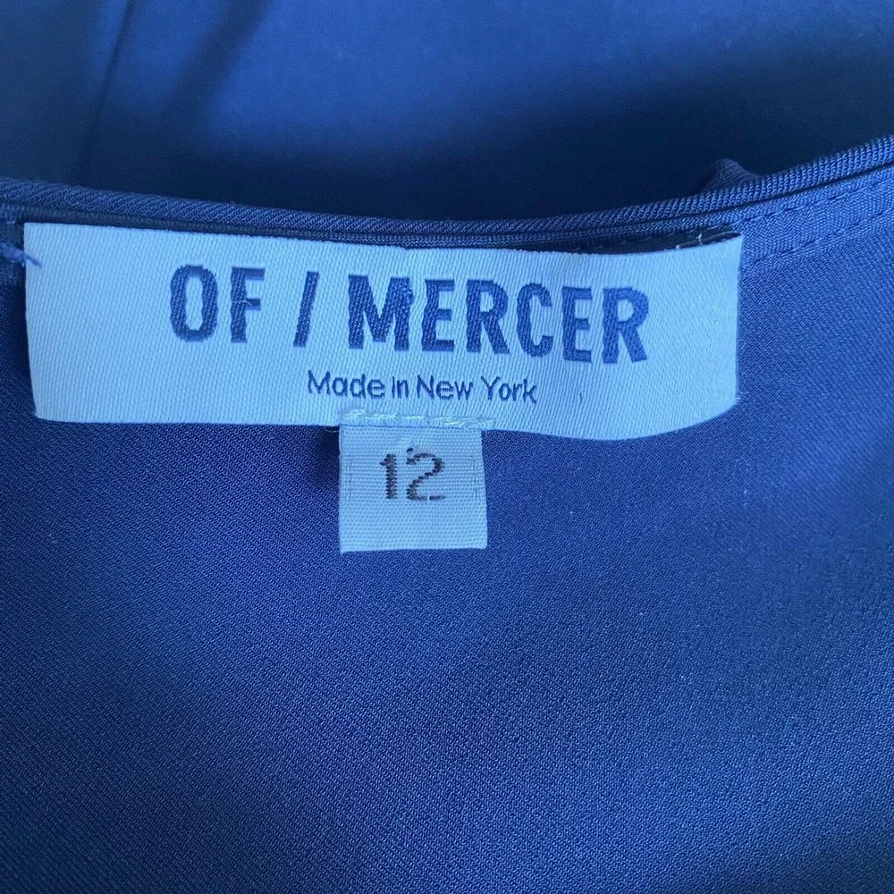 Of Mercer Womens Size 12 Navy Morgan Dress Stretch Business Career - Picture 4 of 7